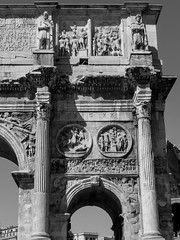 Arco di Costantino: dettaglio