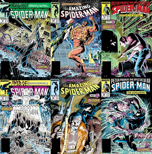 cover Spider-man Kraven's Last Hunt regular
