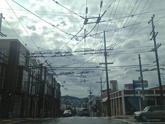 stock   200 yards contest  Potrero Hill Looking East With Wires