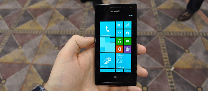 Presented its first Windows Phone 8 W1