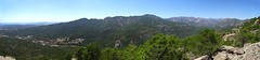 Panoramique 180° depuis Punta di Cinaghja