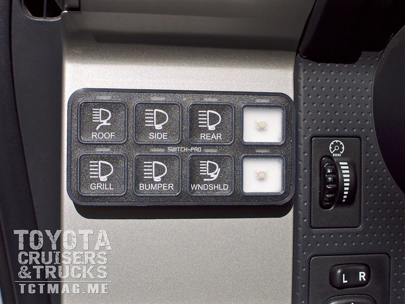 Switch-Pros install - Toyota Cruisers & Trucks Magazine