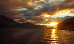 Lake Wakatipu Sunset