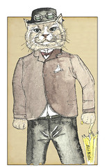Steampunk Gentelman Cat