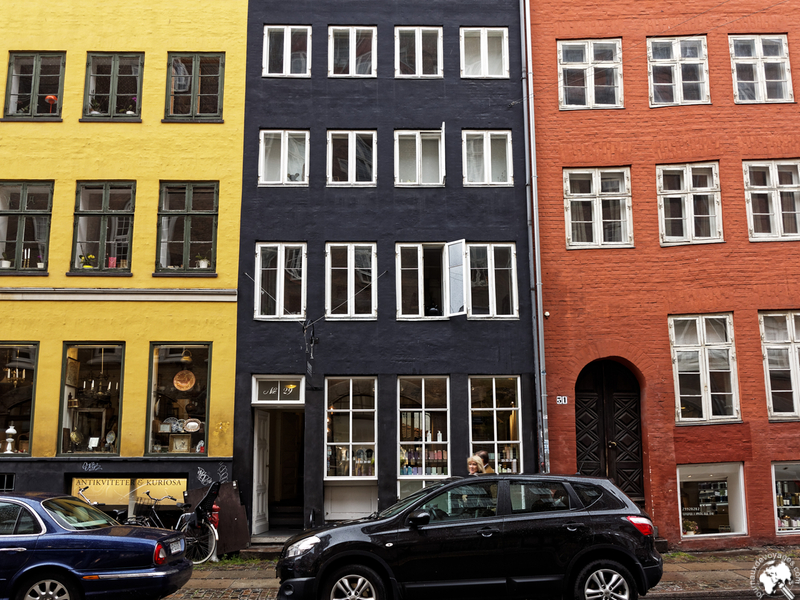 Immeubles colorés
