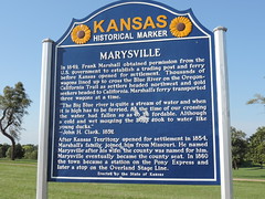 Marysville Historical Sign