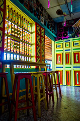 Typically colorful restaurant in Jerico