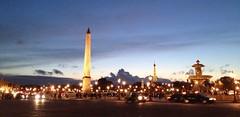 La Place de la Concorde au crépuscule ~ at dusk