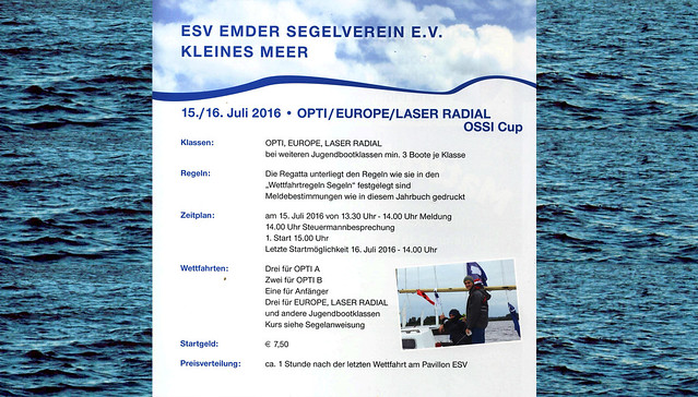 Opti-Ossi-Cup des ESV im Juli 2016
