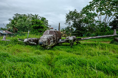 A plane rotting at Nuqui airport, Choco (couldn't help thinking it belonged to some drug smugglers)