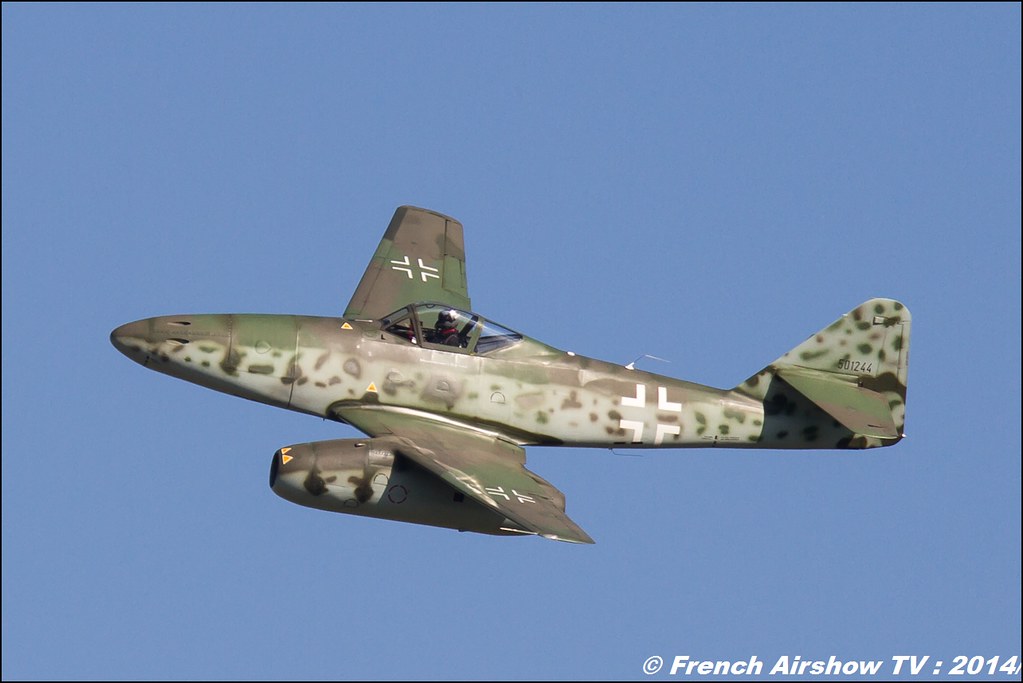 Me 262 Messerschmitt D-IMTT 501244 AIR14 Payerne 2014 Canon Sigma France contemporary lens 