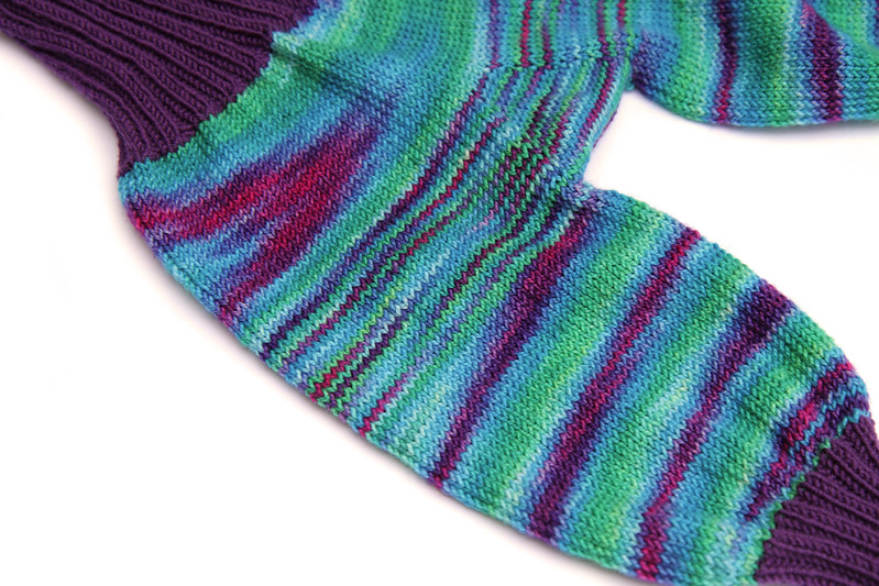 Favourite Sock – pure Merino wool superwash hand-dyed 4 ply yarn 100g – ‘Refraction’