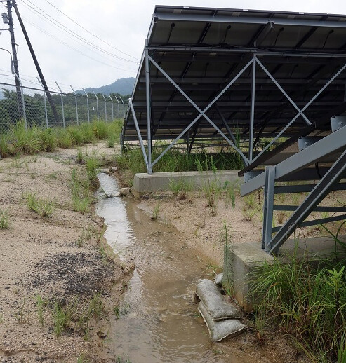 
Rain drainage measures of soil landslides caused by PV power plant to have more carefully designed