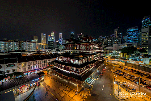 Buddha Tooth Relic Temple Timelapse