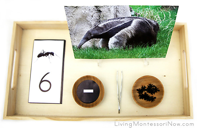 Ant and Anteater Subtraction Activity