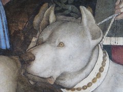 Beauté canine, Fresques d'Andrea Mantegna, Mur de la Rencontre, Chambre des Époux, château Saint Georges (XIVe), Mantoue, province de Mantoue, Lombardie, Italie.