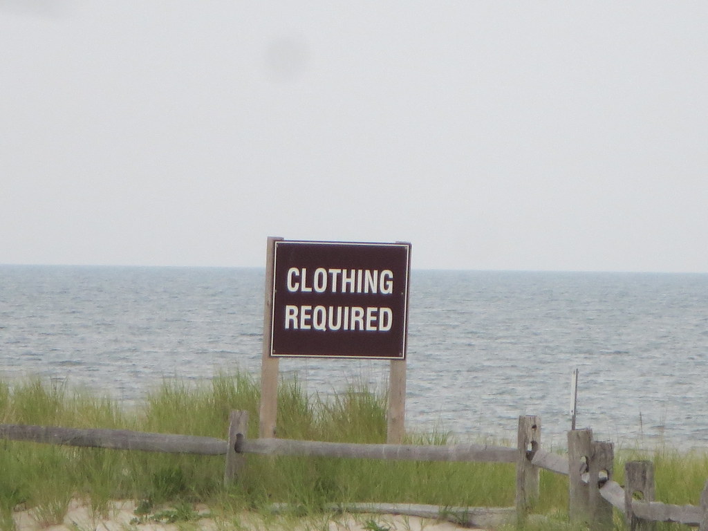 Clothing Required nude beach banned at Smith Point County 