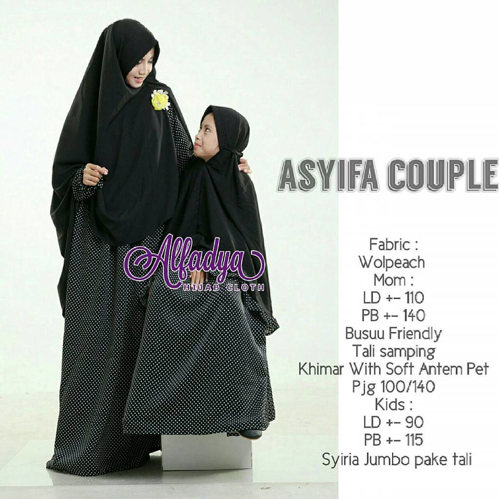 Asyifa Couple Harga375 Bahanwolfis Size Untuk Koleks Flickr