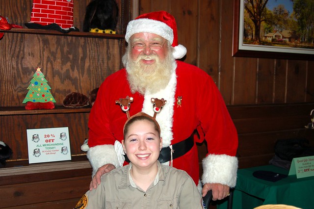 Santa will make a special appearance at Westmoreland State Park, Virginia on December 20, 2015