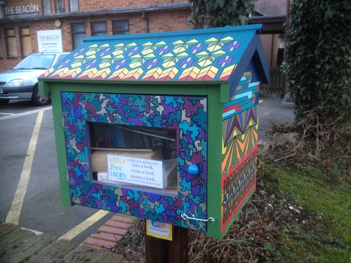 Little Free Library at The Beacon, Thundersley, Essex