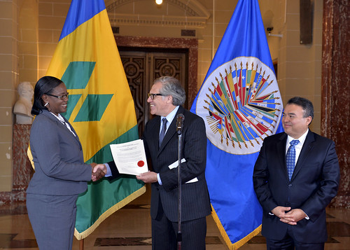 New Permanent Representative of St Vincent and the Grenadines to the OAS Presents Credentials