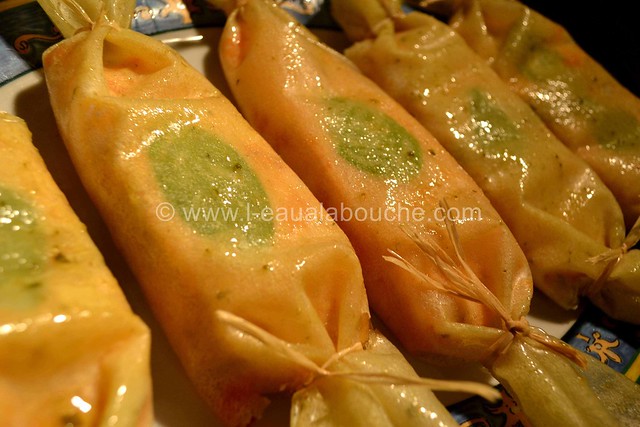 Saumon Croustillant aux Herbes et au Curry  © Ana Luthi Tous droits réservés 015