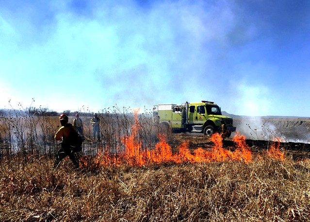 Malheur NWR Fire Program Implements Burn on Roger's Wildlife Area