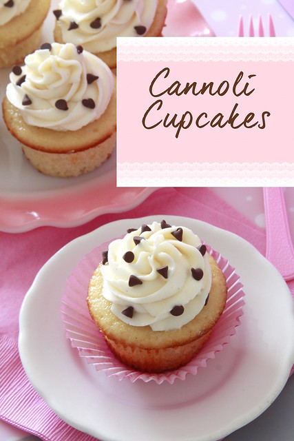 Cannoli Cupcakes