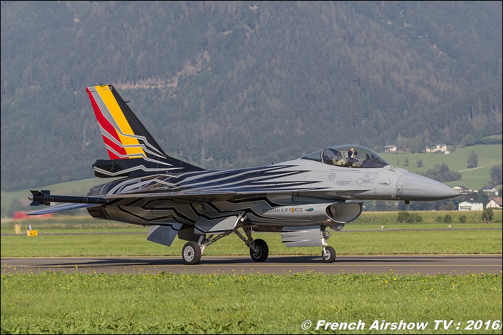 Belgian Air Force F-16 Solo Display , airpower zeltweg 2016 , AIRPOWER16 - Österreichs Airshow , Steiermark , Austria, Canon Reflex , EOS System 