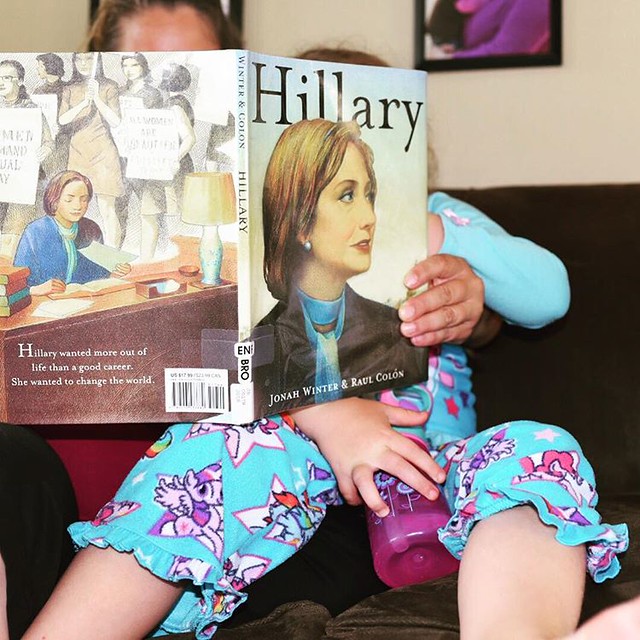 #100daysofsummer to reading about Hillary Clinton before bed.