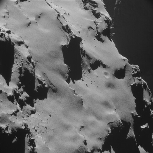 Comet 67P on 28 October (D) - NAVCAM