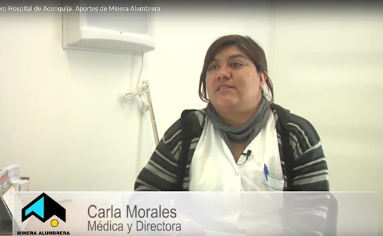 Carla Morales. Médica y Directora Nuevo Hospital de Aconquija