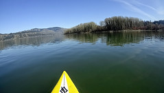 Stand up paddle in the Columbia River Gorge