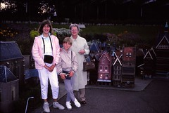 Netherlands   -   Madurodam   -   Jessica, Jeb & Oma   -   2 September 1986