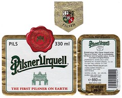 Pilsner Urquell export 0.66l, 1998-9, 2014