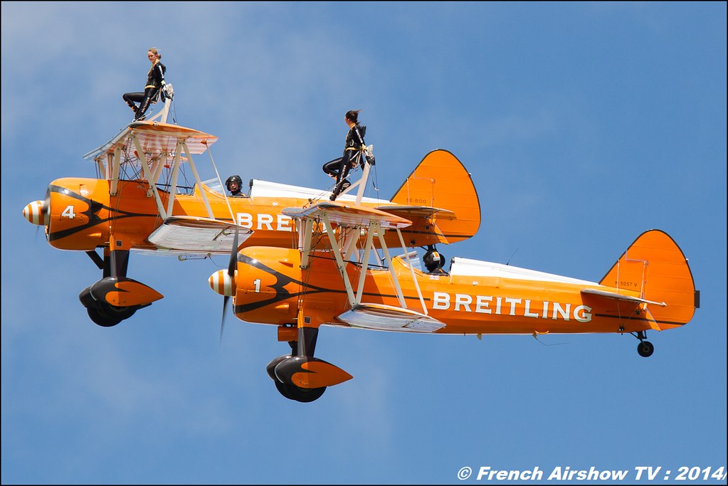 Breitling Wingwalkers , RIAT , Royal International Air Tattoo 2014 , Meeting Aerien 2014