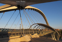 Puente del tercer milenio en Zaragoza