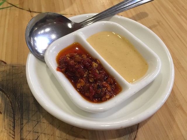 Chili paste and hot mustard - Koi Palace