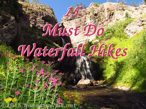 15 Must- Do Waterfall Hikes in the Western US - picture from Dundee Falls, Wyoming