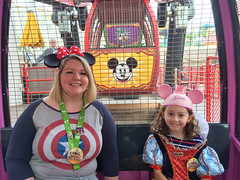 Bethany and Juliana on Mickey's Fun Wheel