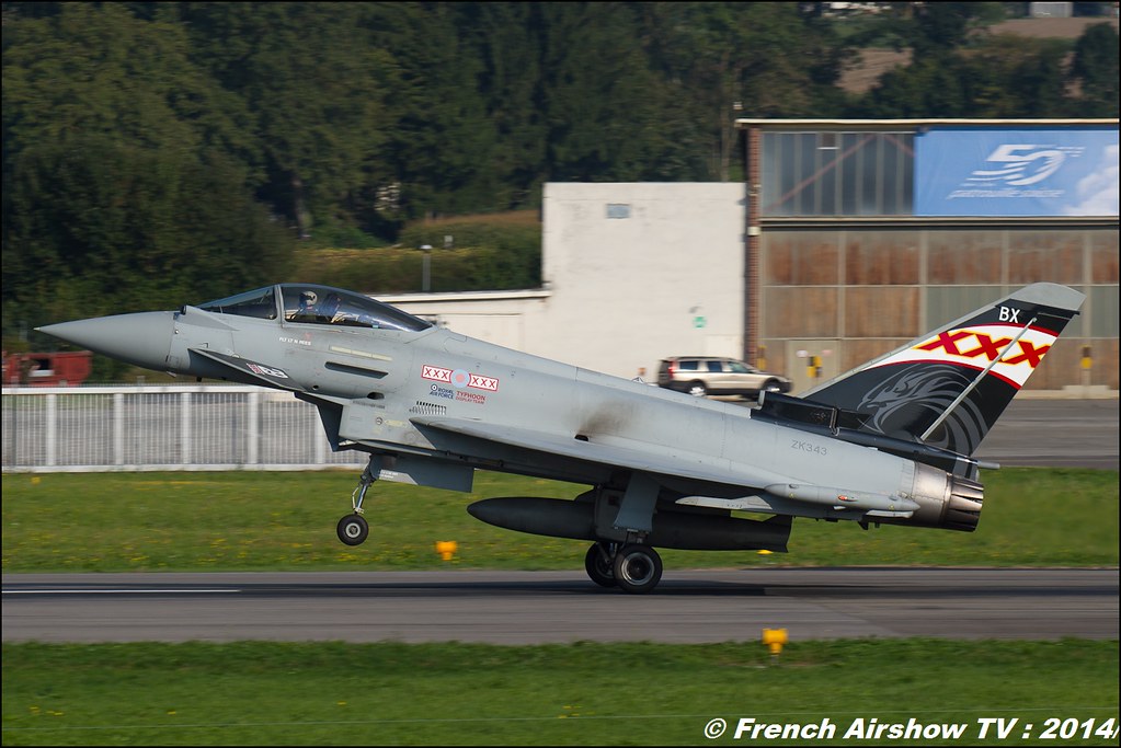 Typhoon Display Team Royal Air Force AIR14 Payerne 2014 Canon Sigma France contemporary lens 