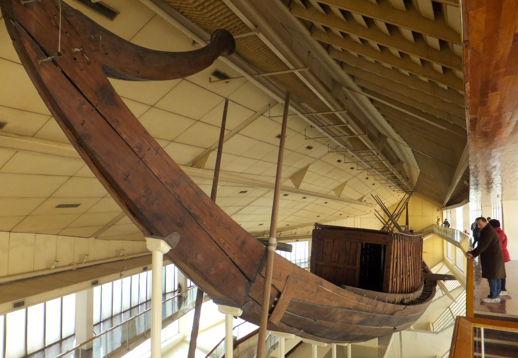Khufu Boat Museum, Giza, Egypt.