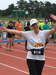 Fujiyoshida half marathon
