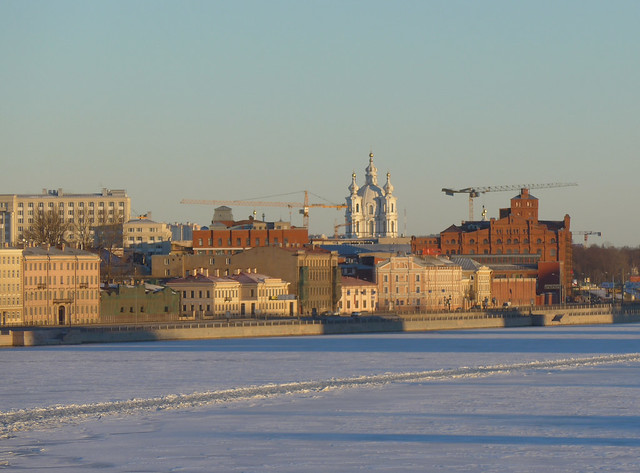 View from the Bridge Alexander Nevsky