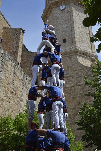 Castellers d'Esplugues a l'Aniversari de Cast. Esparreguera