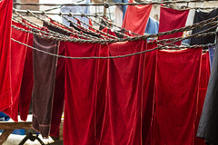 Red Towels, Dhobi Ghat