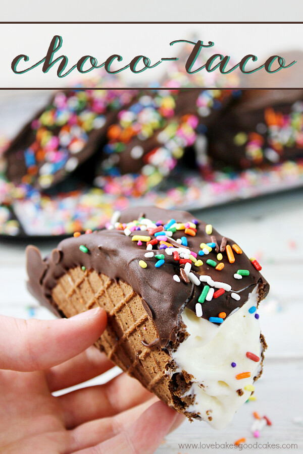 It's fun to make these Choco-Tacos at home! These homemade novelty treats are easy and they're perfect for summer! #ChooseSmart #ad