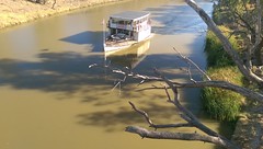 Paddle boat on the Darling River