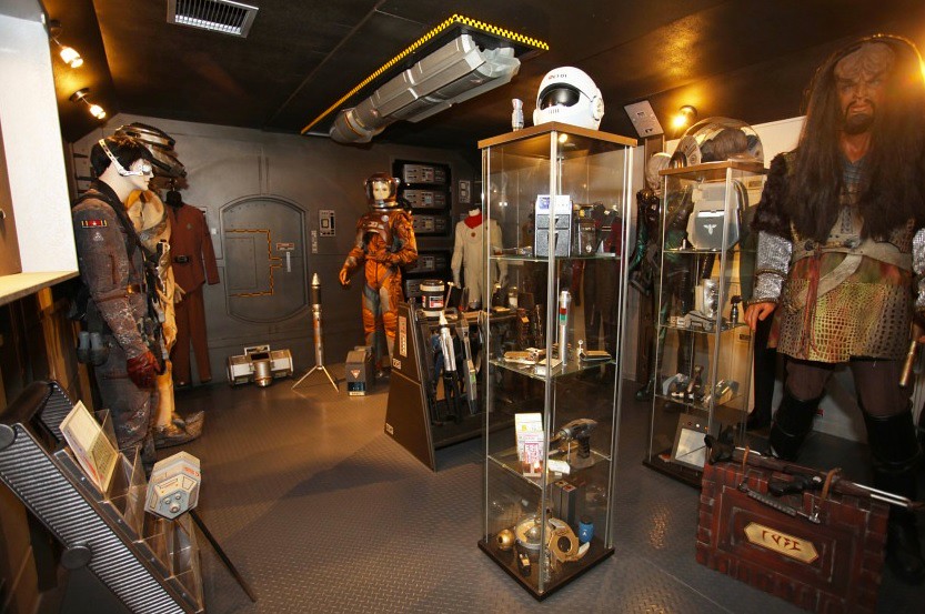 Anthony Sforza's Star Trek Man Cave, a museum of all things Trek