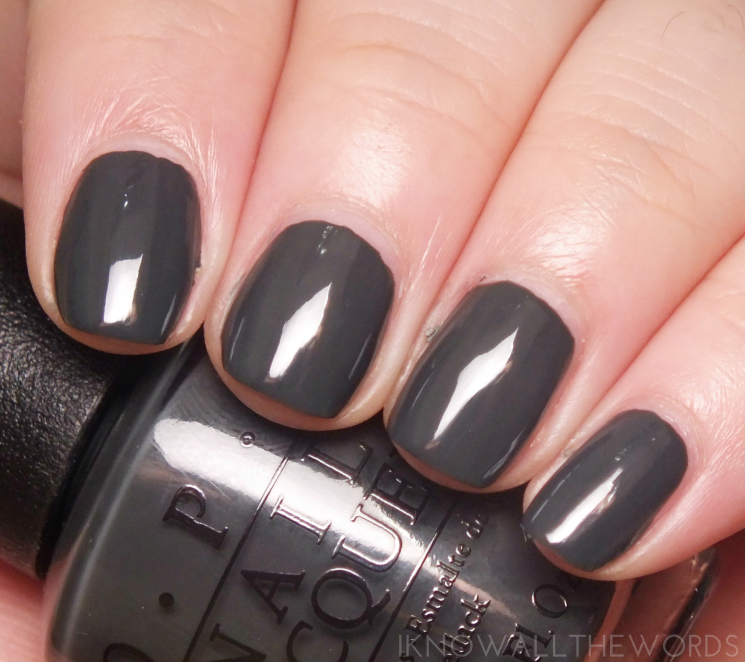 OPI 'Liv' in the Gray